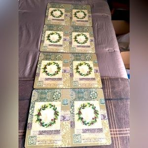 Christmas Cork Placemats/4